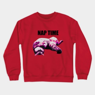 cat nap Crewneck Sweatshirt